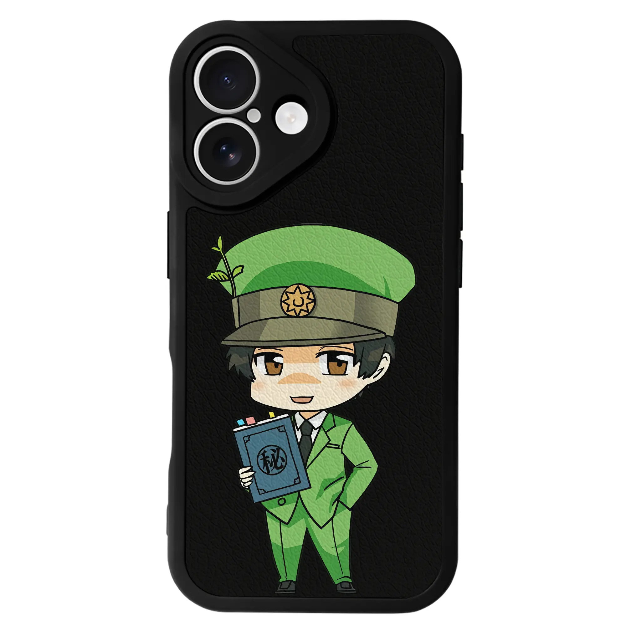 はたらく細胞 グッズ,樹状細胞 - IPhone 16シリーズ対応 ・ シリコンスマホケース ・ レザー調 ・ 高精度フィット ・ 耐衝撃 ・ ワイヤレス充電対応 ・ 精密カット